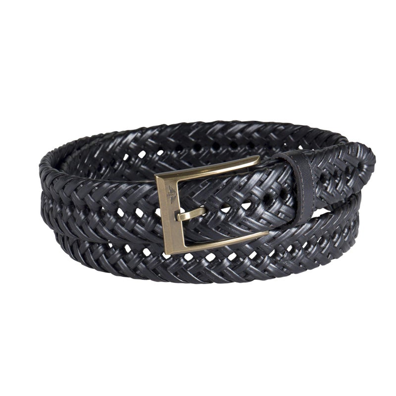 Dockers Men's Leather Braided Casual and Dress Belt - Image 2